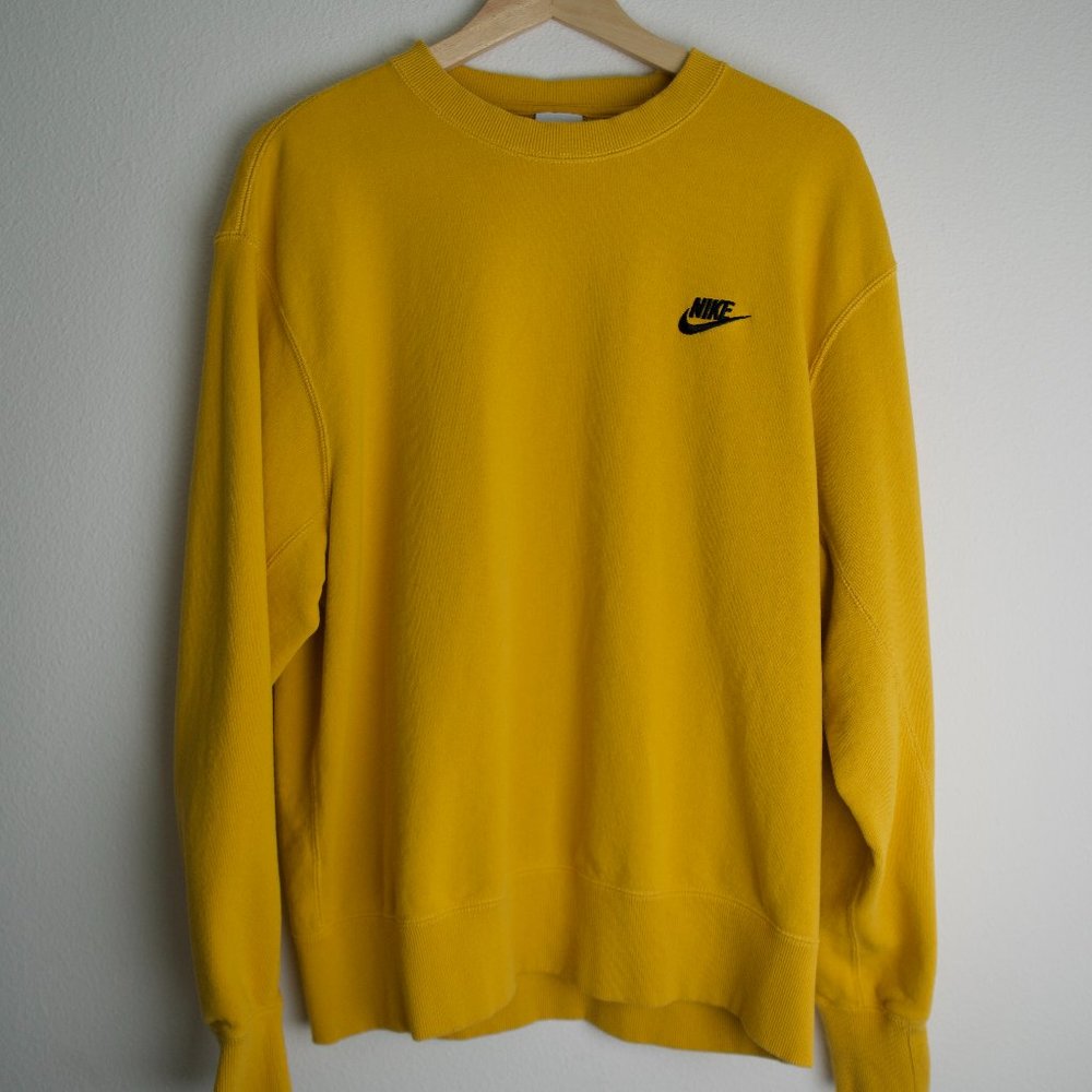 Yellow Nike Crewneck